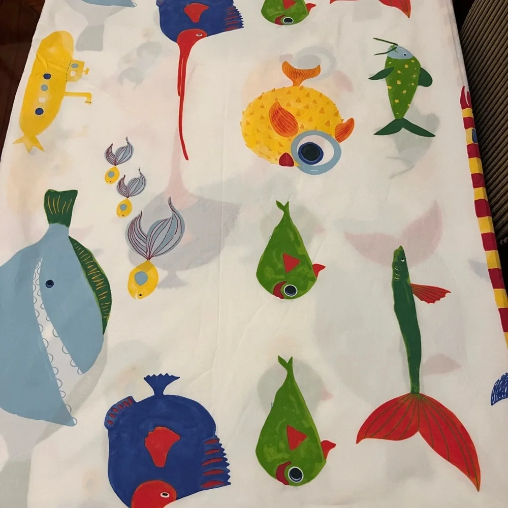 Pottery Barn 100% organic cotton Colorful sheets no PC/ Firm Price - Picture 16 of 16
